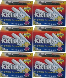 MAR-BOR tabuľová krieda 50 ks.